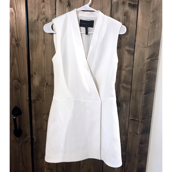 caryn wrap vest dress